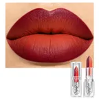 Depuplum F6 Black Lipstick Glitter Red Lipstick Ombre Lips Dual Tone